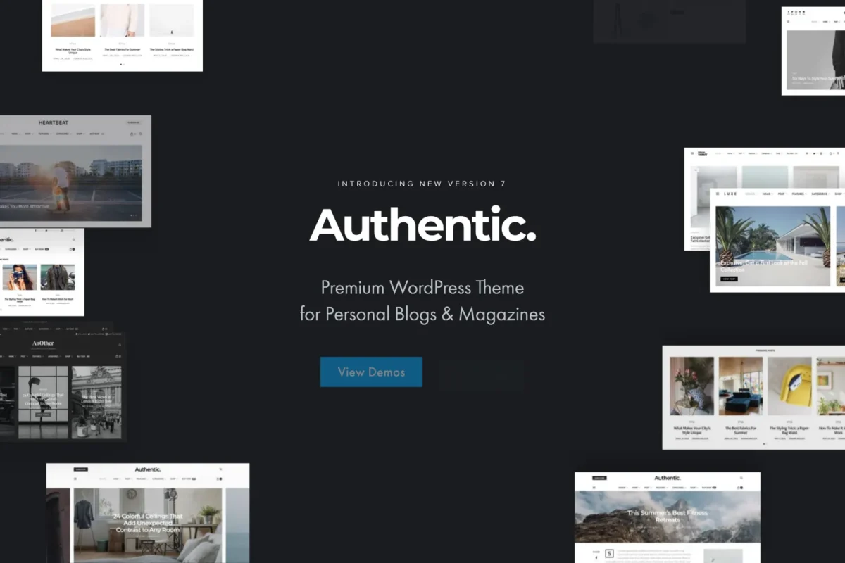 Authentic_Lifestyle Blog & Magazine WordPress Theme