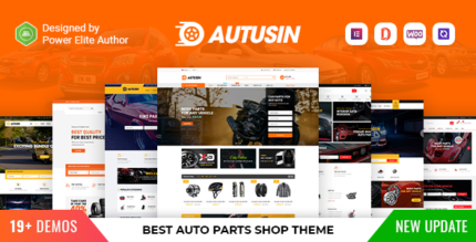 Autusin_Auto Parts & Car Accessories Shop Elementor WooCommerce WordPress Theme