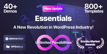 Essentials-Multipurpose WordPress Theme