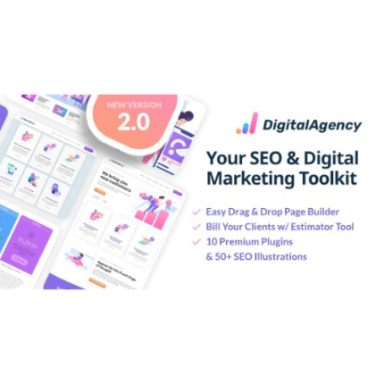 SEO WP - Digital Marketing Agency WordPress Theme