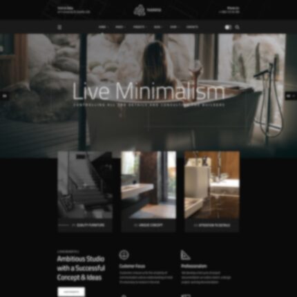 Theratio-Architecture & Interior Design Elementor WordPress Theme