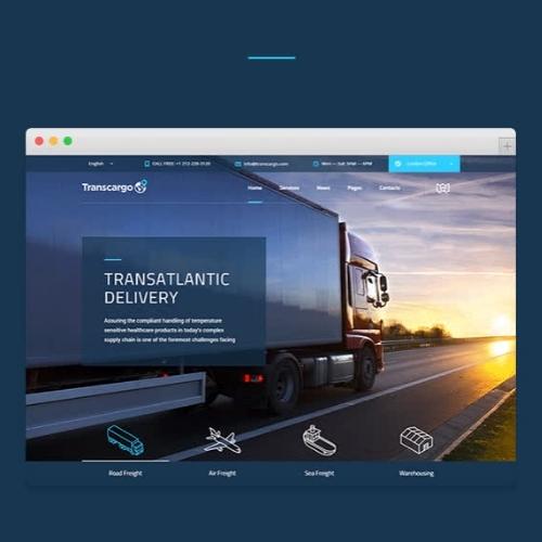 Transcargo-Transportation WordPress Theme for Logistics