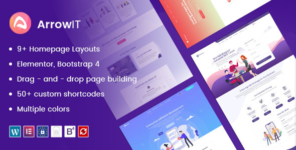 ArrowIT - Technology, Digital WordPress Theme