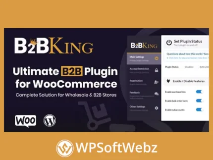 B2BKing The Ultimate WooCommerce B2B & Wholesale Plugin