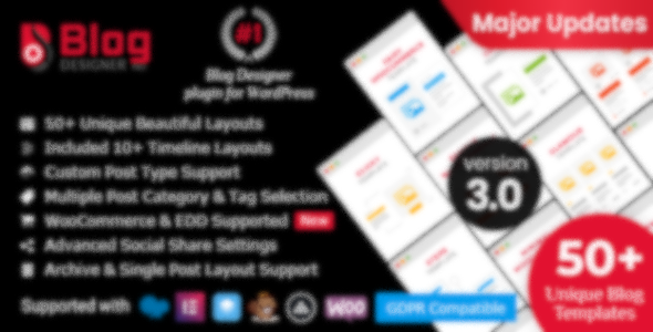 Blog Designer PRO for WordPress