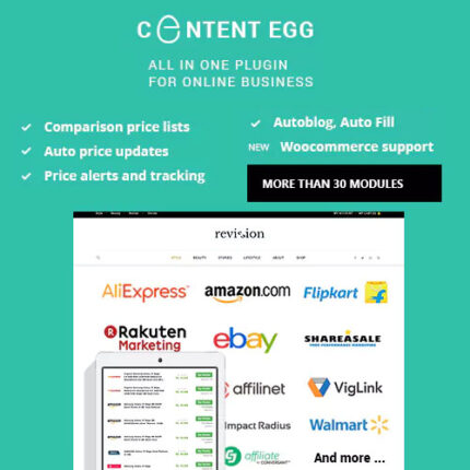 Content Egg Pro-all in one plugin for Affiliate