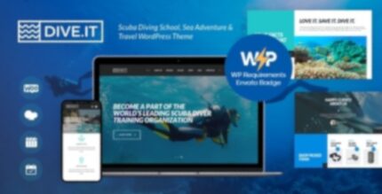 DiveIt | Scuba Diving School- Sea Adventure & Travel WordPress Theme