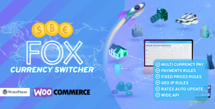 FOX WooCommerce Currency Switcher Professional Multi Currency [WOOCS]