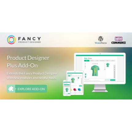 Fancy Product Designer Plus Add-On WooCommerce WordPress
