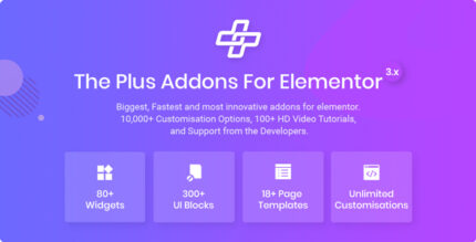 The Plus | Addon for Elementor Page Builder WordPress Plugin