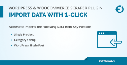 WordPress & WooCommerce Scraper Plugin, Import Data from Any WebSite.