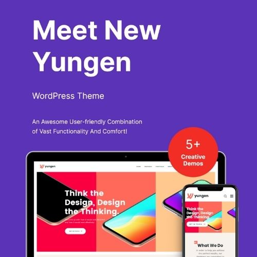 Yungen | Modern Digital Agency Business WordPress Theme