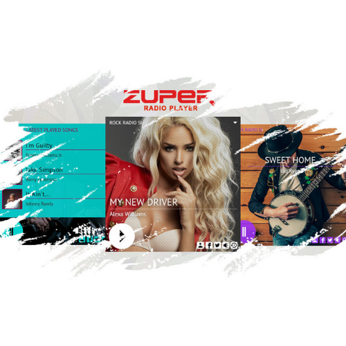 Zuper – Shoutcast and Icecast Radio Player