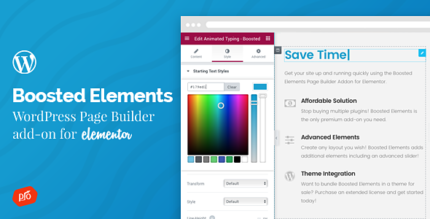 Boosted Elements - Page Builder Add-on for Elementor